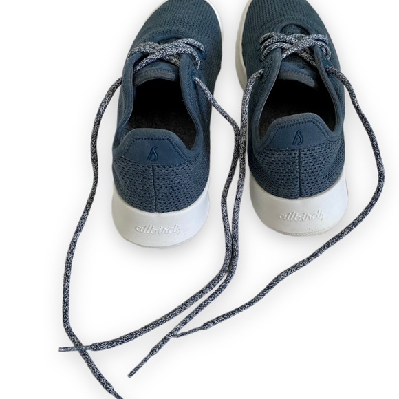 Allbirds Limited Edition Kauri Laces Tree Runners Teal Heathered Laces Size 9 - Picture 5 of 13